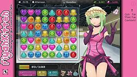 Ms. High and Mighty in HuniePop walkthrough part 20.