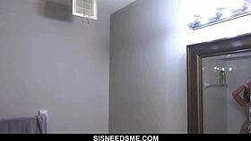 i bailed my step-sis out so we cud fuck in the car