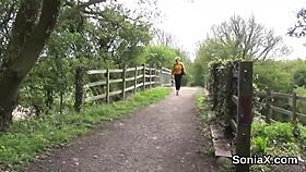 english milf gill ellis shows off her impressive figure