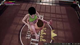 Natalia Vs Ethan In Naked Fighter 3D With Rough Anal And Doggystyle