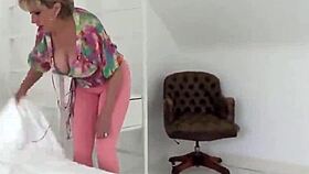 english milf gill ellis shows off her impressive figure