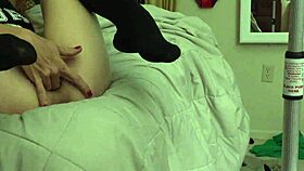 Anita Cummings Gets Roommate To Help Her Squirt In Dorm For Online Fun