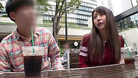 Asian beauty with big tits takes a fierce creampie. Japanese facial action hits hard!