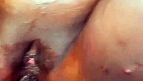 Horny Kenyan Housewife Sameeha Gets Her Asshole Creampied