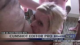 horny wife taking it balls deep in the throat 😍