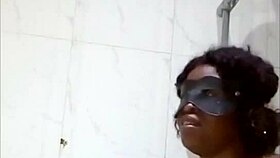 Man, check this fine ass girlfriend teasing under hotel shower