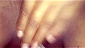 my indian wife's pubic hair cutting session