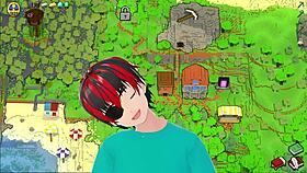 some hot underwear hornycraft in a fun cosplay game