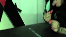 watch the chubby german ashley cum star suck and fuck her way through those men 😏