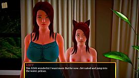 Is this redhead bent over for a monster cock doggystyle?