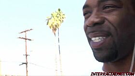 Milf Naddy dumps family for monster black cock in wild doggystyle session.