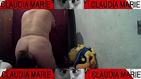 This is how the curvy woman likes her pussy eaten before dinner to get wet and cum on her gay friend's face