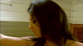 young slut fingering in bathroom alone