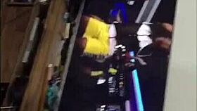 Novinha Safada Fucks Big Cocks in Reality Orgy!