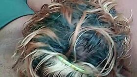 sucking cock and creampie from transsexual nigga in gay crossdressing scene