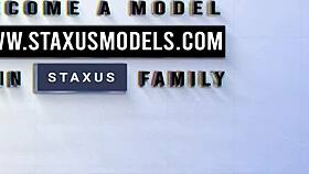 Cute twink teen gets handjob and cumshot in face-to-face encounter.