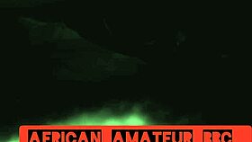 African Mature Woman Takes Big Black Cock In Missionary Position With Ass Focus.