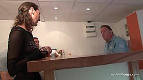 Amateur French MILF HARD SODOMIZED and FIST FUCKED with Cum on Sofa!