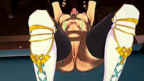 sena from XENOBLADE CHRONICLES 3 SUCKS dick and gets PENETRATED