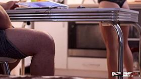 Amateur Couple Quickie Before Dinner