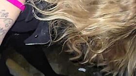 my wife kylee takes a monster cock in the glory hole one last time