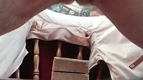 Hard anal with pumpkin