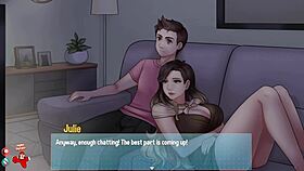 House Chores Episode 8 with Cartoon Old Milf Young Brunette