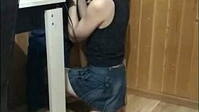 So, while guests walked below, I gave an epic blowjob on the balcony! 😜