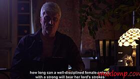 This sexy milf is getting her back whipped hard in kinky bdsm session. 😈