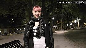 18 years old teen anal casting with dildo toys and assfucking