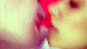 i lick my stepsister's pussy and she lets me record it, oh man it's so hot