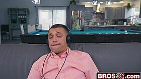 Fitte grote tieten blonde milf vervult stiefzoons wilde seks droom