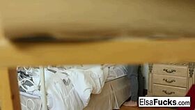 Elsa Jean Woken Up For Creampie.