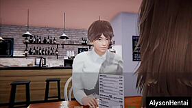 Nympho tamer excites in 3d hentai animation