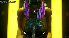 Feel The Passion As Gold Beauty Dances And Strips, Revealing Her Big Tits In Wild Life