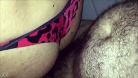 Can you believe little cousin lima fucks in cinema wearing fernanda's red leopard outfit?