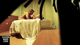 Hidden Cam Spies on Fat Couple's Oral Sex and Fucking