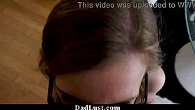 Stepdaughter wants stepdad to kiss her pussy?