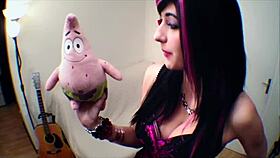 19 Year Old Emo with Big Boobs Downblouse Tease