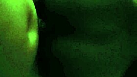 Big Latino Cock Teases Ebony Pussy