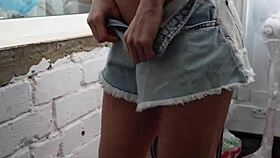 hard sex on the balcony, neighbors totally shocked watching us in 4k, can’t believe it