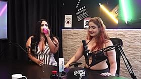 Mayze In Sheer Red Lingerie Glamour