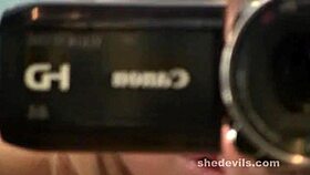 Wow, this blonde teen amateur shoots herself in the change room on webcam!