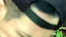 the forest hike turned into fucking her big tits and ass