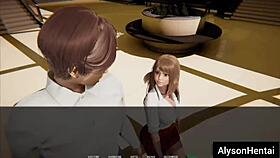 Nympho tamer excites in 3d hentai animation