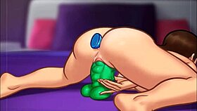 In summertime saga, does my stepsister give a handjob for her fans?