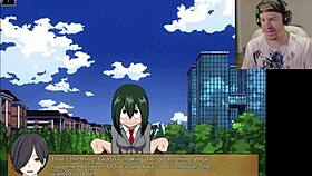 my hero academia takes a wild uncensored turn with hero cummy