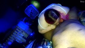 i'm giving tony a homemade blowjob