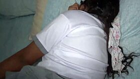 My little ass hurts, love, better take it out and fuck my pussy.