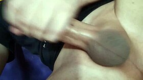 Roman gisych with big dildo toy